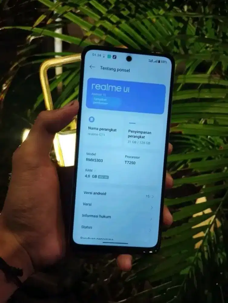 Hp realme C71 ram 4+4/128 NFC