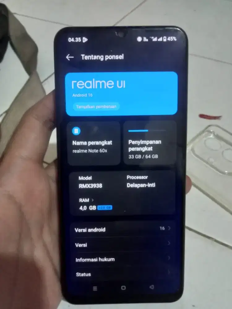 Realme Note 60x 4+8/64 GB