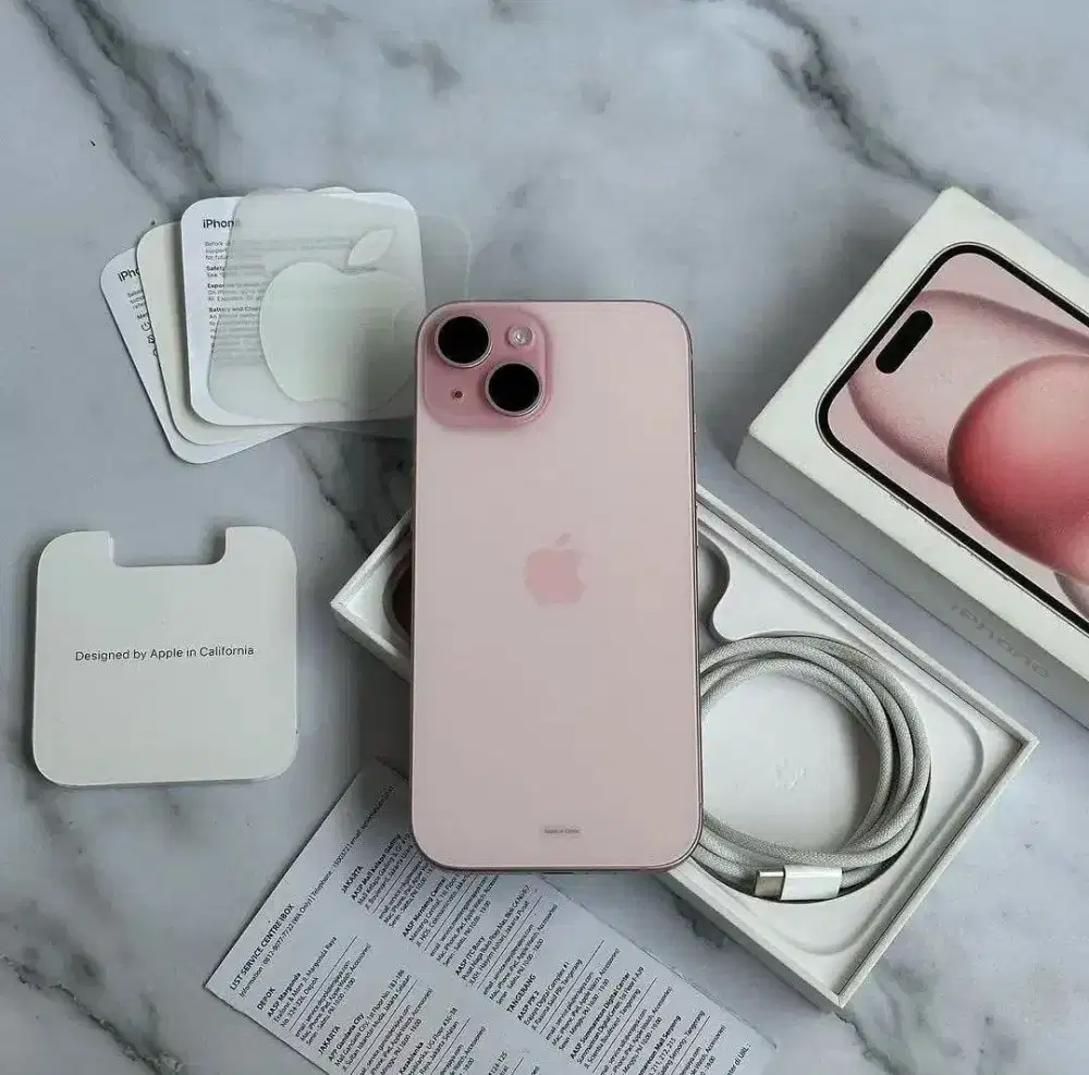 Jual iPhone 15 ori bekas pemakaian satu tahun 100%