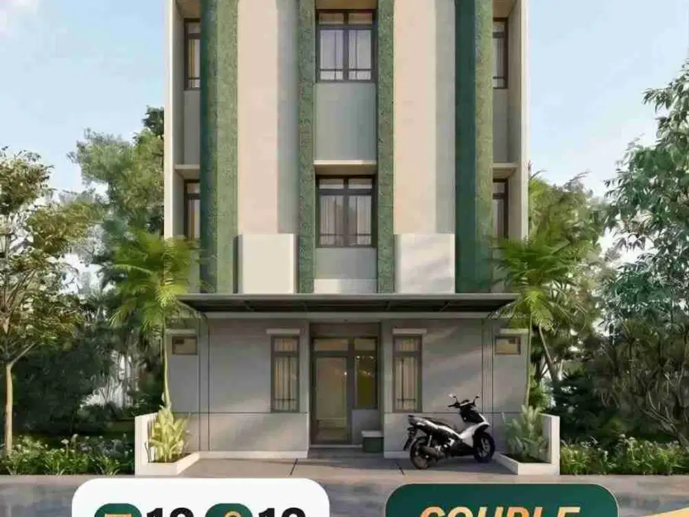 Dijual Kost Premium Ring 1 UI, 12 BR Fully Furnished, Occupancy Tinggi, Tersedia Manajemen Kost Profesional, SHM