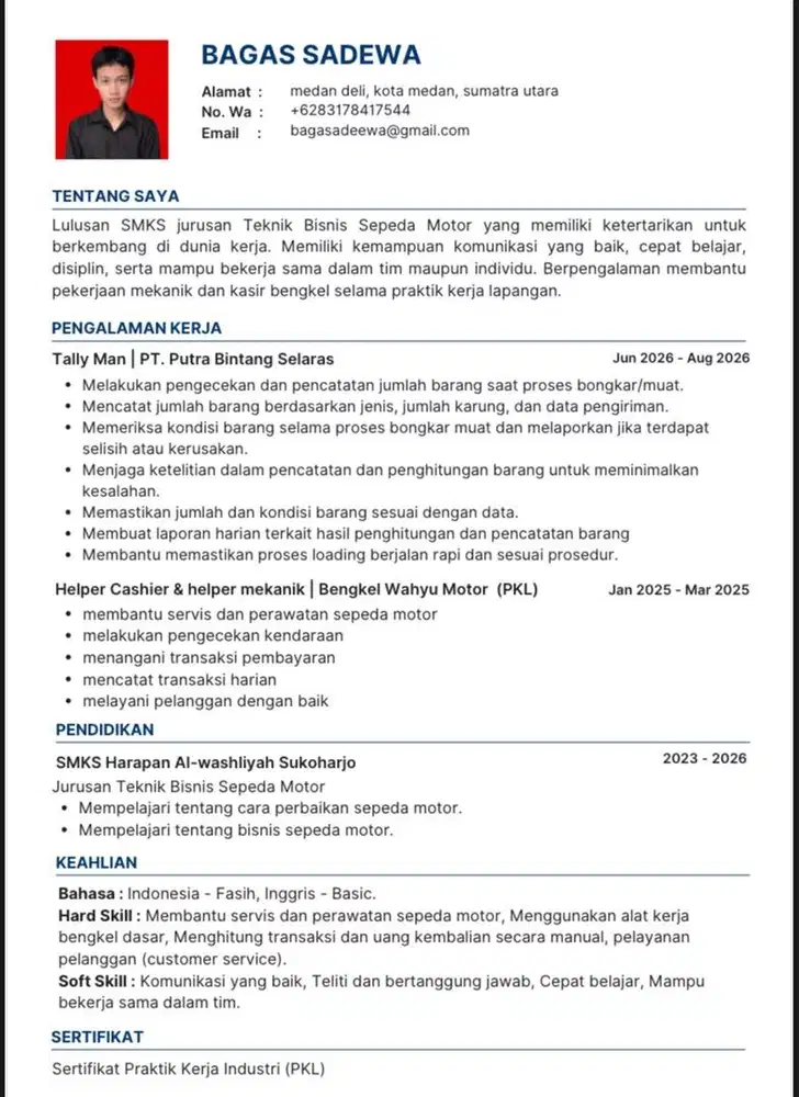 mencari pekerjaan