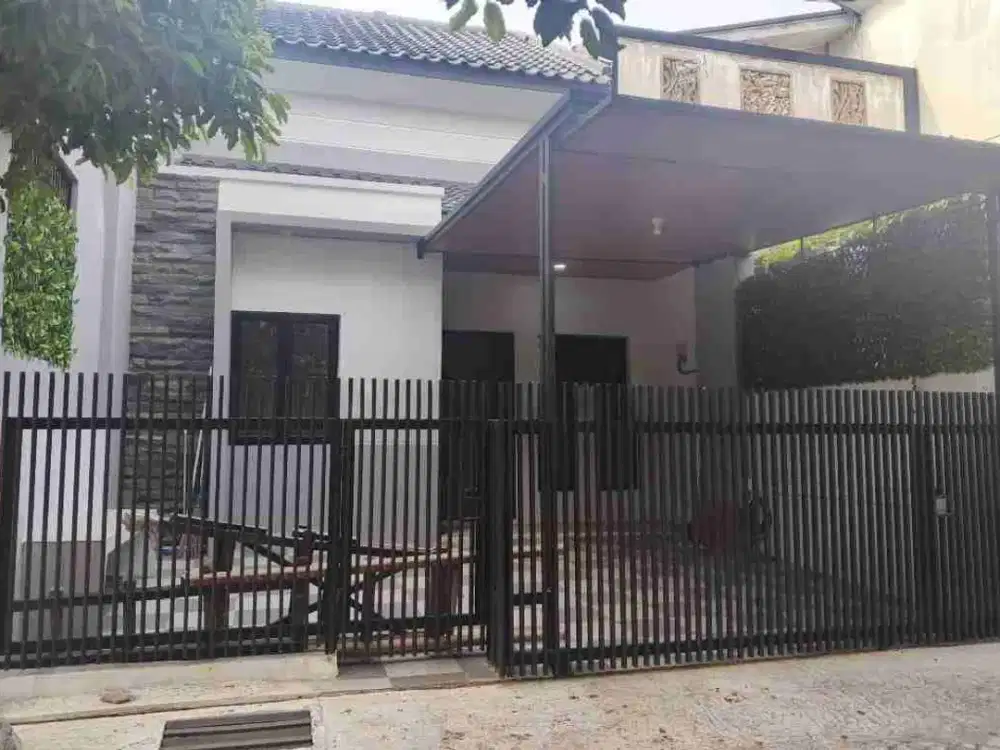 rumah like new baru renov di griya Bintara indah dekat pondok kopi