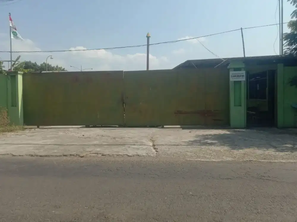 Jual Gudang Luas 3975m² Pinggir Jalan Raya Akses Kontainer