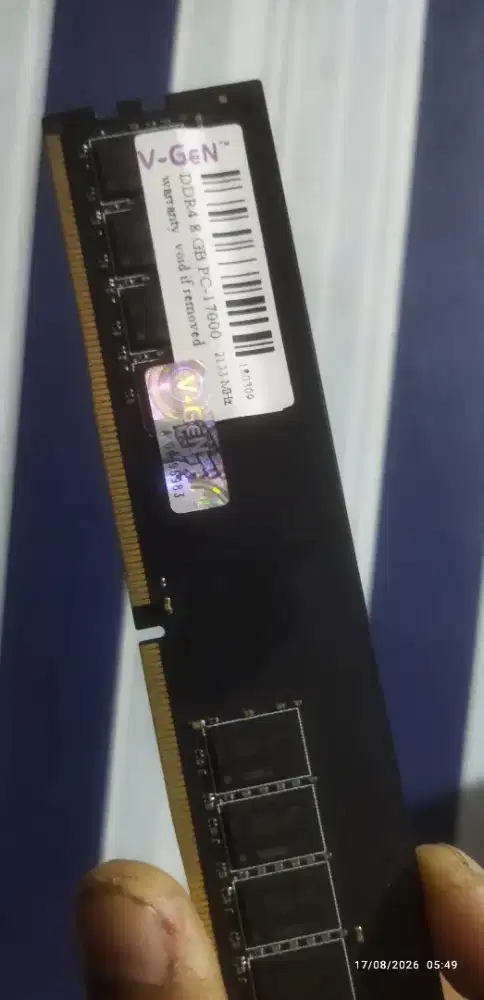 RAM V-GeN DDR4 8GB PC-17000