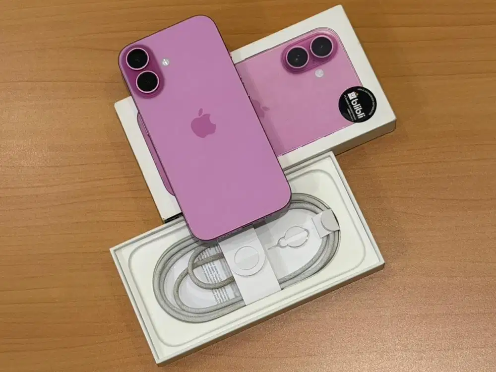 iPhone 16 128GB iBox Pink/Black Garansi ON