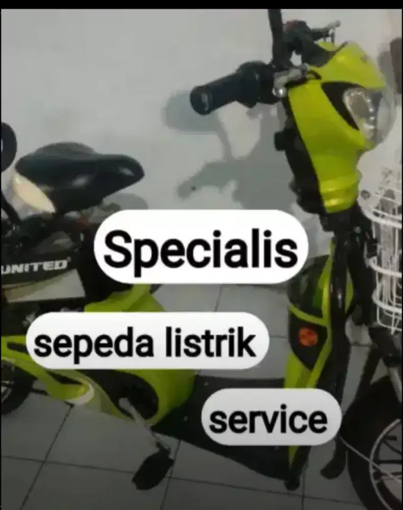 Sepeda Listrik Dinamo Sparepart Tersedia