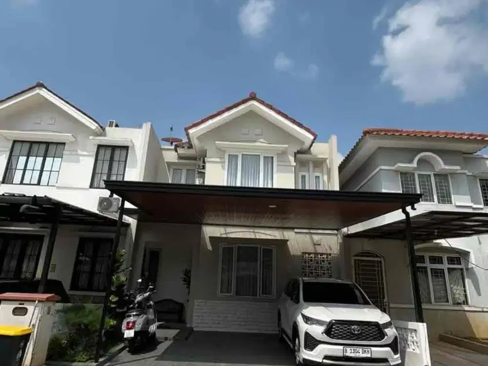 Jual Cepat Rumah Siap Huni Semi Furnished Legenda Wisata Cibubur