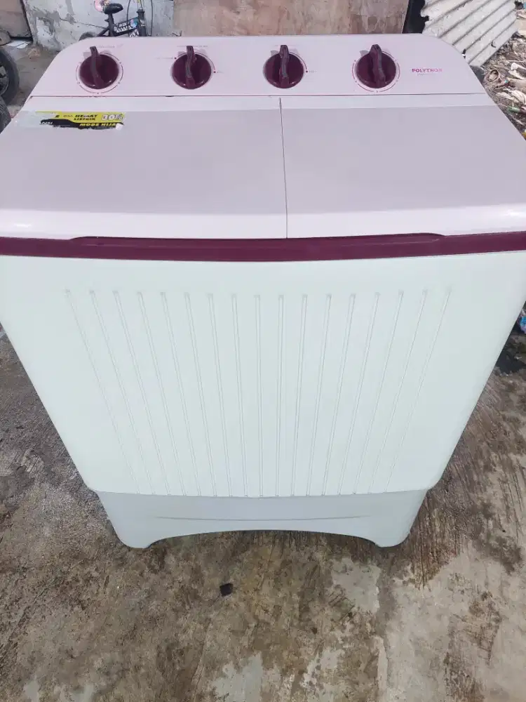 Mesin Cuci polytron kapasitas 8kg Normal semua