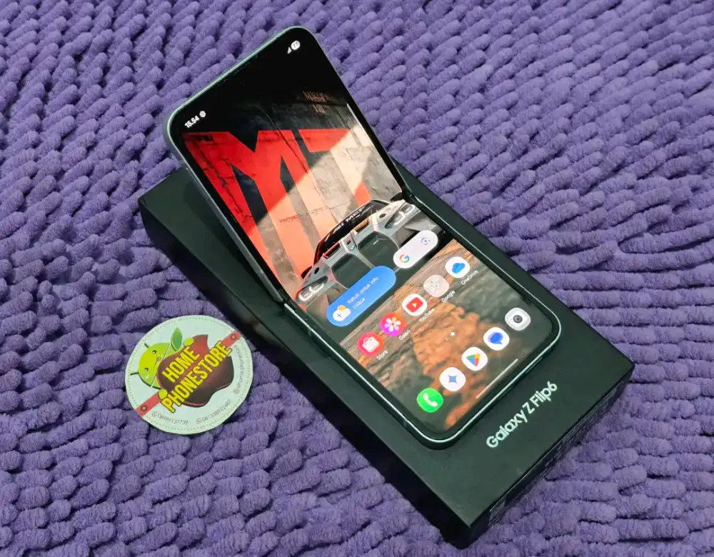 Galaxy Z Flip 6 512Gb Biru Seadanya Cekkk