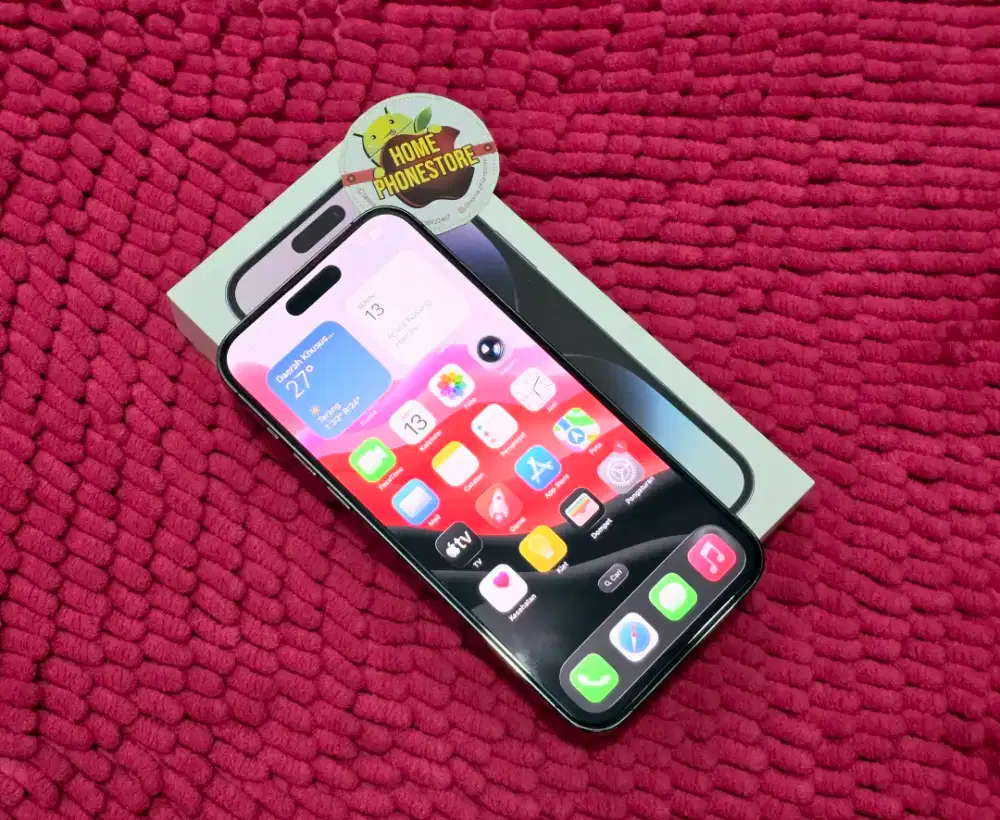 IPhone 14 Pro Max iBox Resmi 128GB Purple Berkualitas