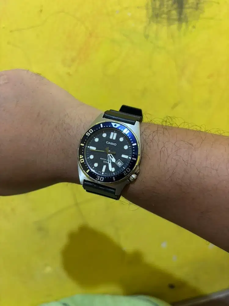 Jam Casio MTP Mulus