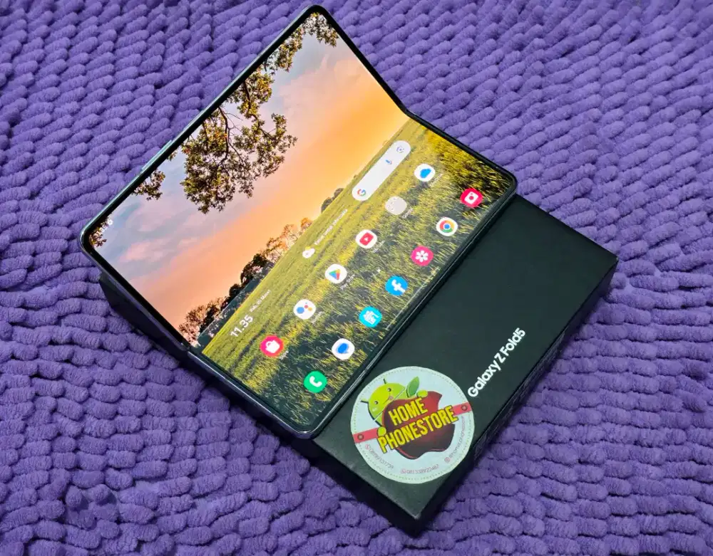 Samsung Z Fold5 256GB Blue Bening Istimewa