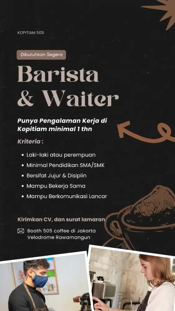 Lowongan Kerja di Kopitiam
