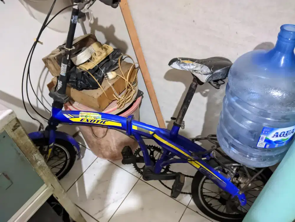 Sepeda Biru seken