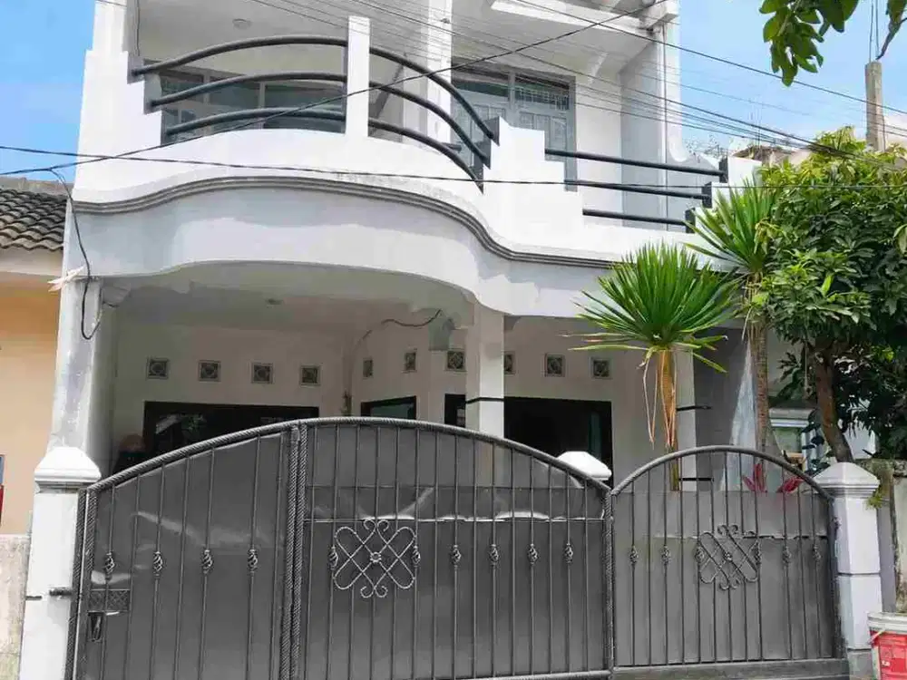 rumah 2 lantai siap bangun komplek gedebage jalan kaki ke summarecon