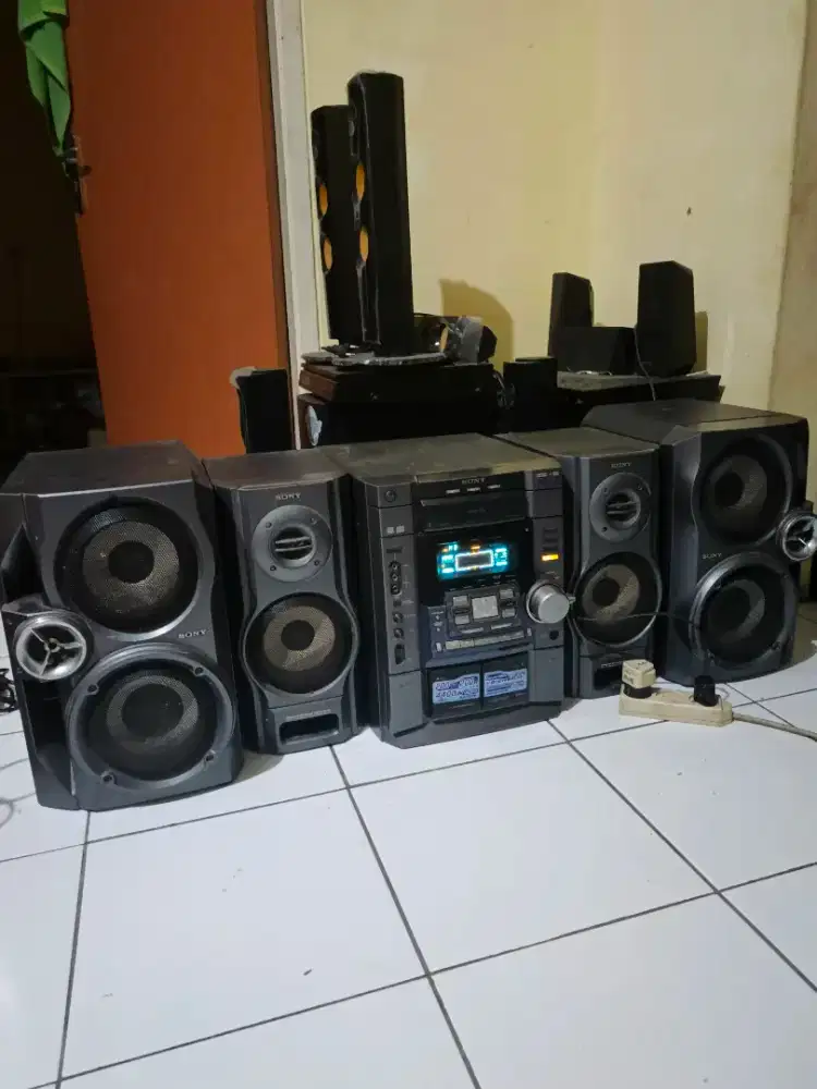 Hifi sony VX777 normal suara mantap menggelegar