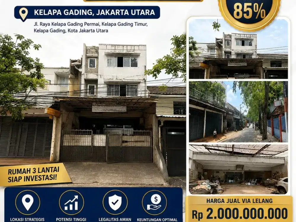 Rumah murah kelapa gading jakarta utara