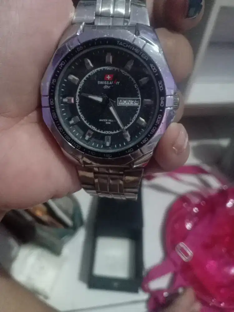 Swiss Army DHC+ SA4015M Original Vintage Stainless Steel