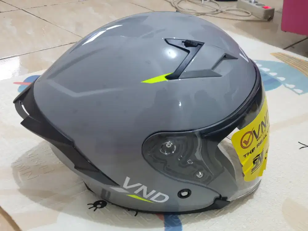 Helm VND AK 66 Half Face Double Visor