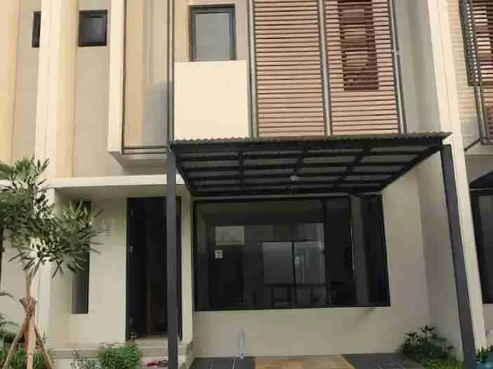 Termurah Rumah Cluster Bsd 2.5 Lantai Semi Furnished Lokasi Favorite