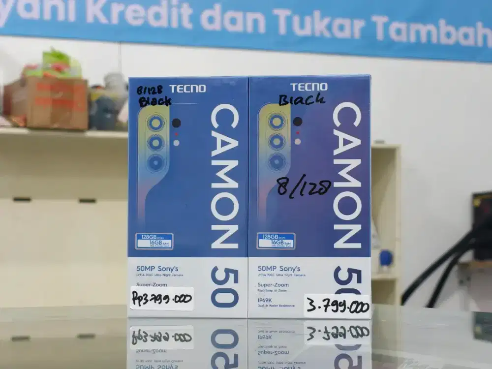 TECNO CAMON 50 8/256 NEW SEGEL TERMURAH GARANSI RESMI