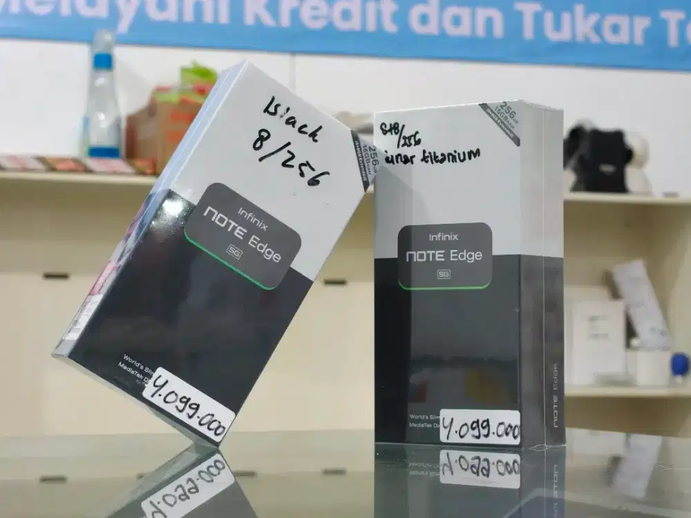 INFINIX NOTE EDGE 5G 8/256 NEW SEGEL TERMURAH GARANSI RESMI