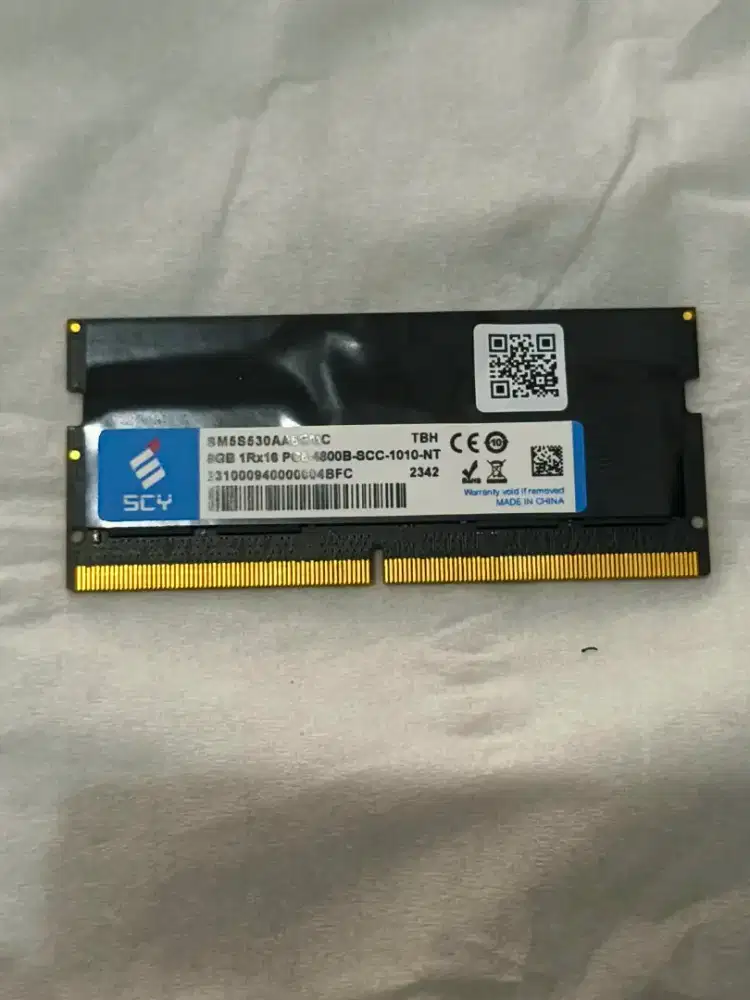 Dijual ram laptop SODIM 8GB DDR5 PC4800 ORI cabutan dari laptop Acer