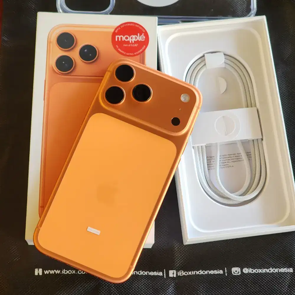 Iphone 17 Promax 256GB Orange Garansi Resmi Digimap Juni 2027