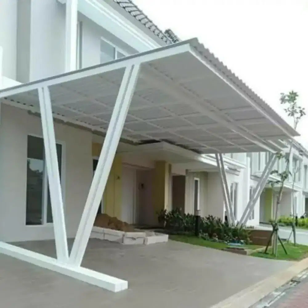 Kanopi Canopy, Tralis, Railing, Tangga, Pagar, Atap Baja, Kitchen Set