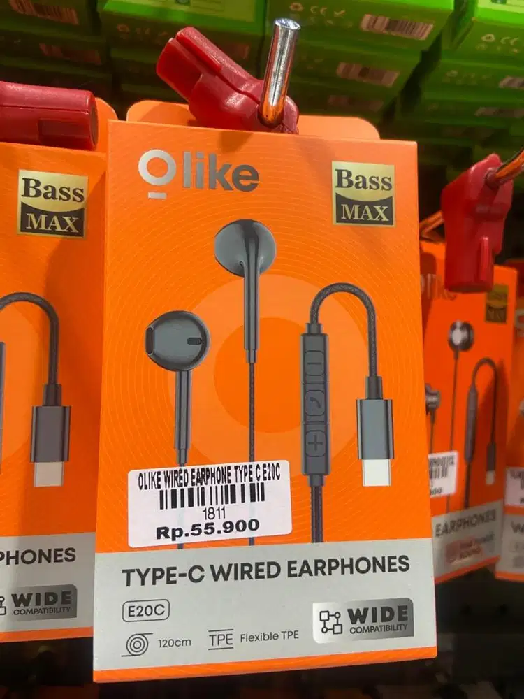 OLIKE WIRED EARPHONE TYPE C ATLANTIS DAHSYAT