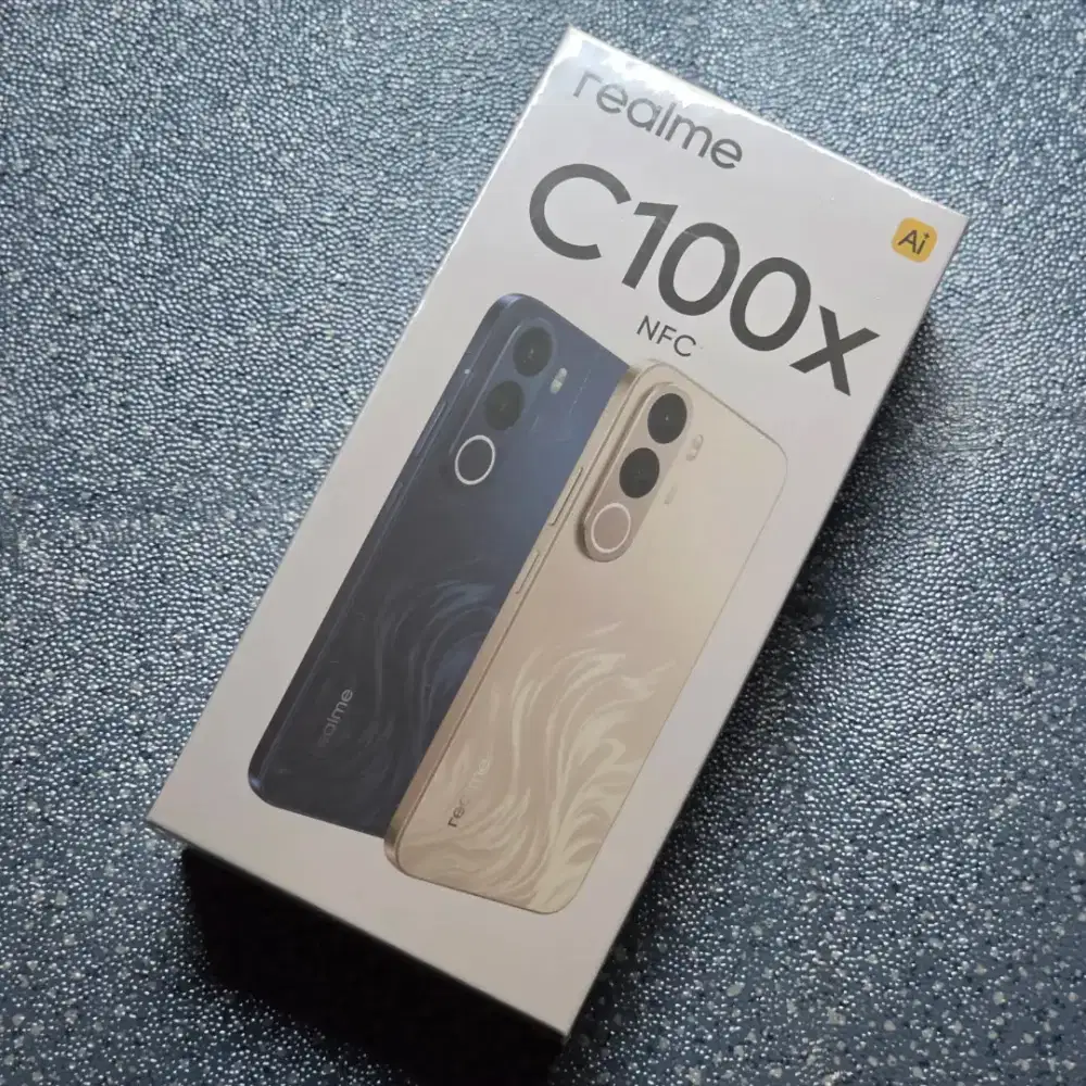 Realme C100X 6+6/128GB Warna Biru BNIB/Baru Garansi Resmi 1tahun