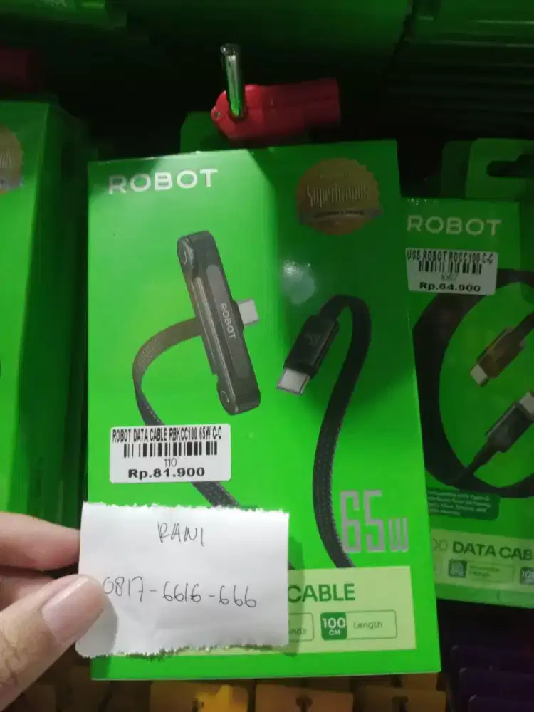 ROBOT DATA CABLE RBKCC100 65W CC