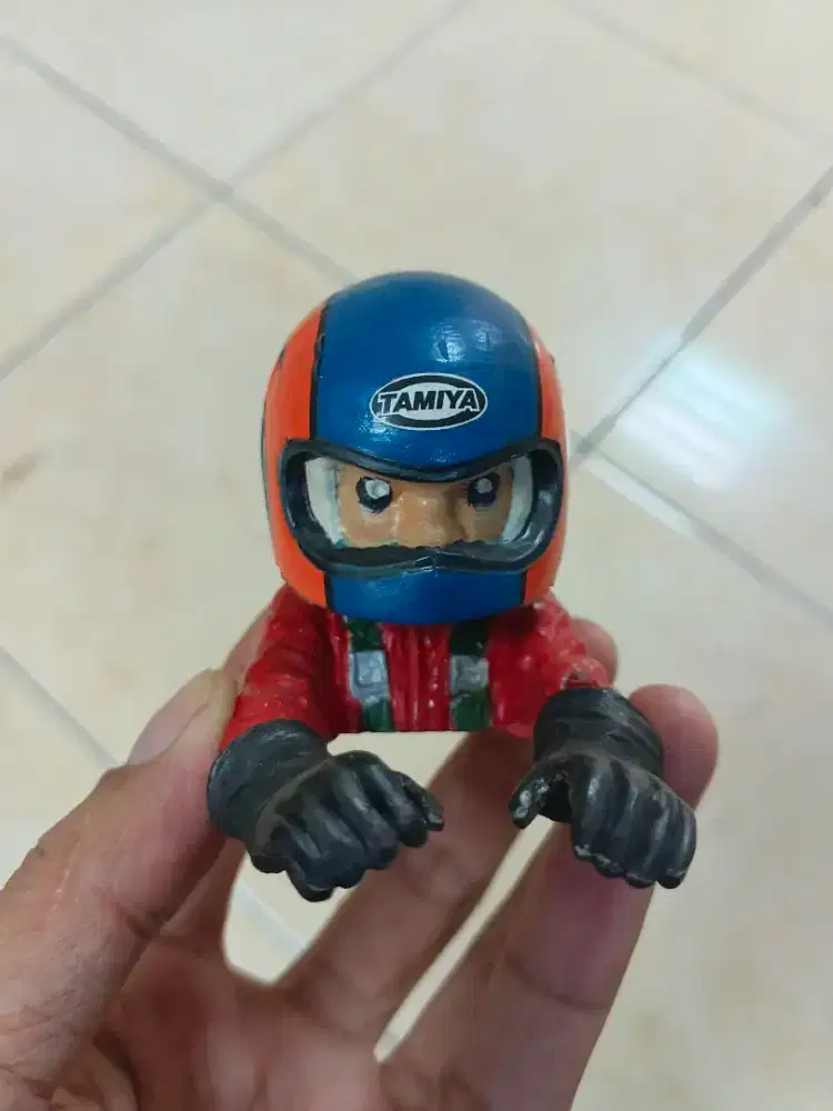 Rc 1/10 Tamiya Action figure Racer Bubble Head