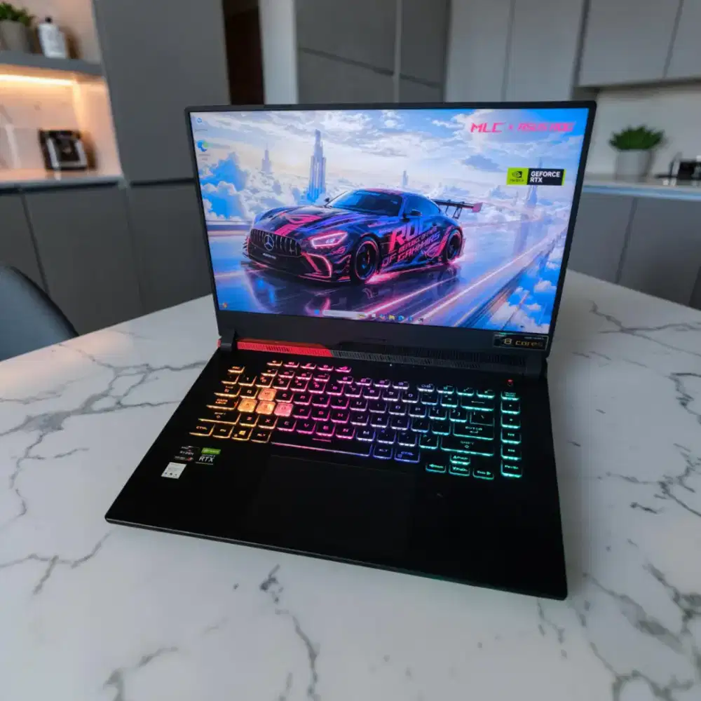 ASUS ROG Strix Ryzen 7 RTX 3050 RAM 16GB Tas RGB