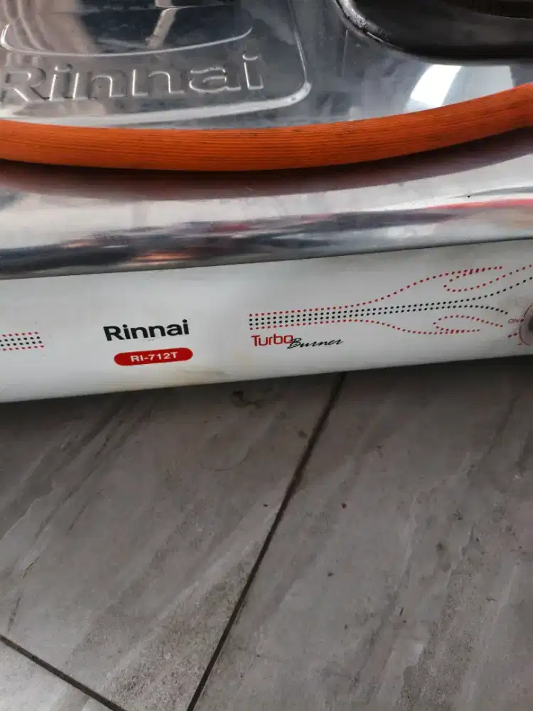 Kompor gas second merk rinnai turbo