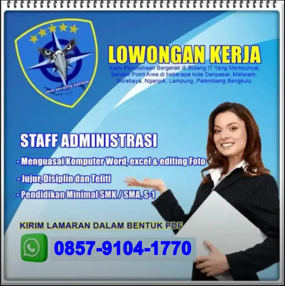 Lowongan administrasi