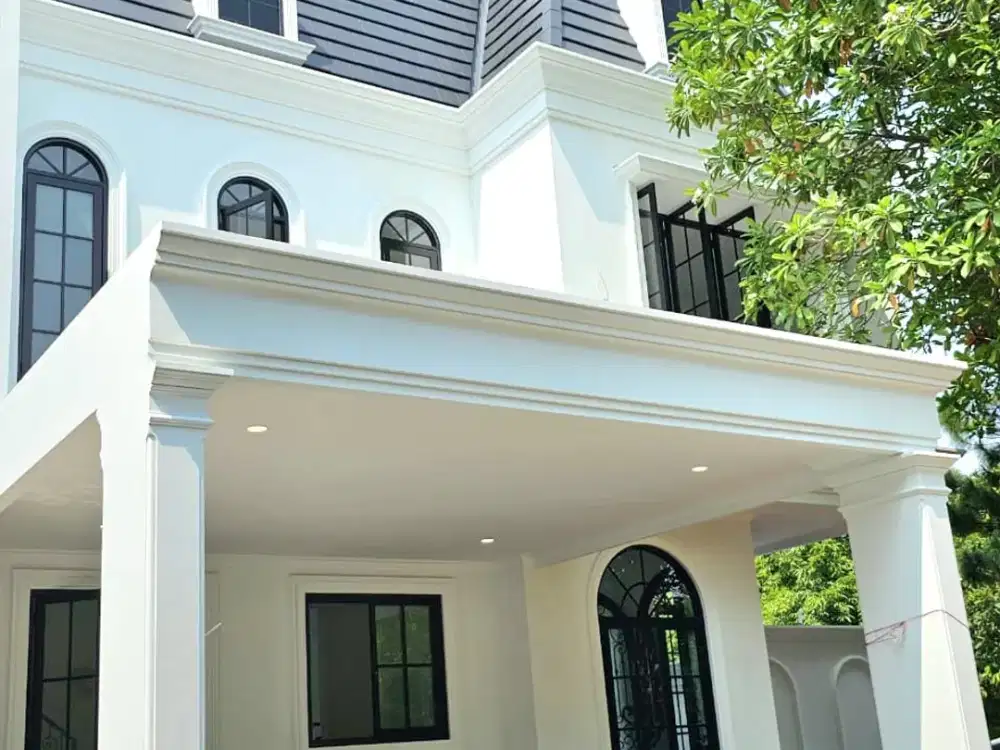 Dijual Rumah Mewah Brand New American Classic Posisi Hoek Ada Swimming Pool Lokasi Strategis Dekat Akses Stasiun Sudimara di Bintaro Tangsel Lr 14686