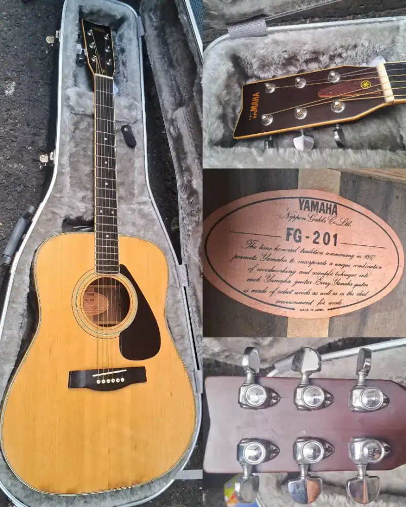 GITAR AKUSTIK YAMAHA JEPANG