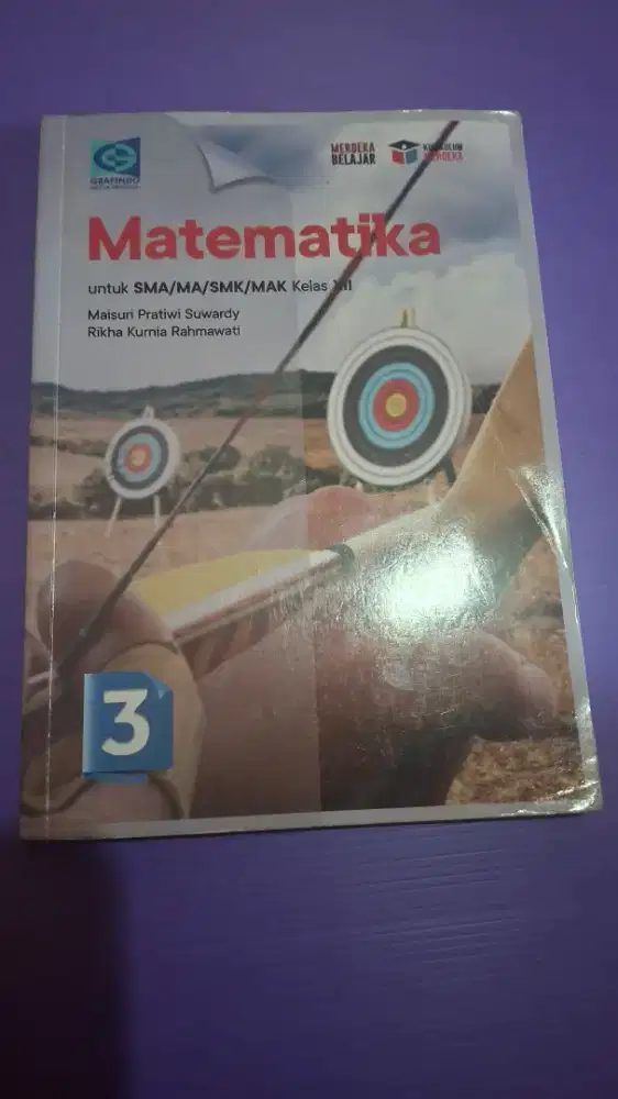 Buku MATEMATIKA untuk SISWA KELAS XII penerbit GRAFINDO