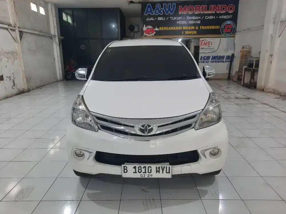 TOYOTA AVANZA 1.3 G MATIC 2014 PUTIH