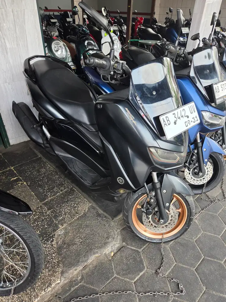 Nmax all new hitam doff keyless 2021 gbm