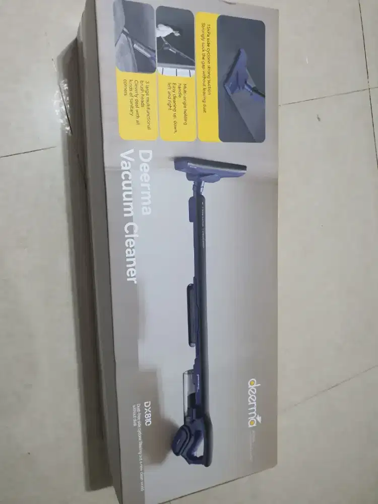 DIJUAL VACUUM CLEANER BARU MEREK DEERMA, KONDISI BARU BELUM DIPAKAI