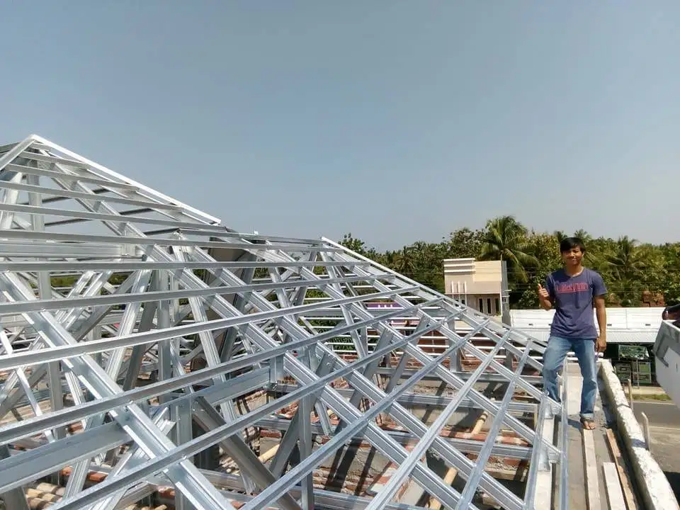 Renovasi Atap Lama Ganti Pakai Baja Ringan UPVC ALDERON Kuat MURAH