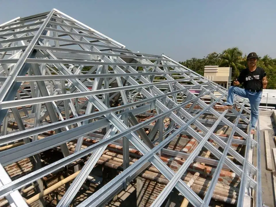 UPVC ALDERON/SHIELD Konstruksi Baja Ringan Pasang Awet AdemBERKUALITAS