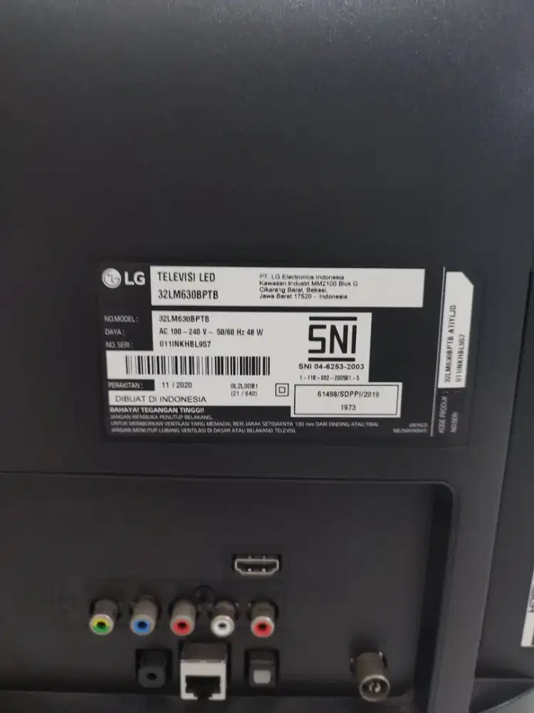 TV LG LED 32 inch