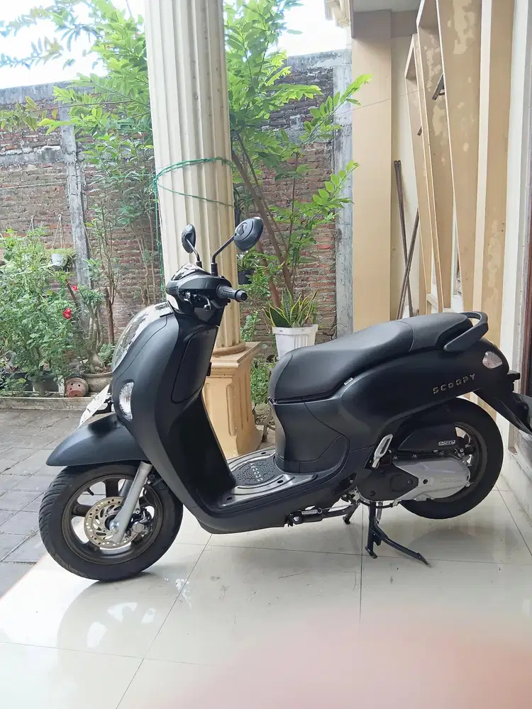 Scoopy keyless hitam doff 2025 Gbm