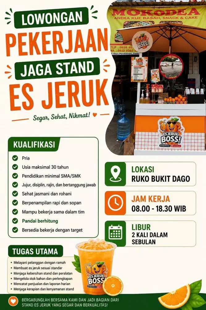JAGA STAND ES JERUK UNTUK LAKI LAKI