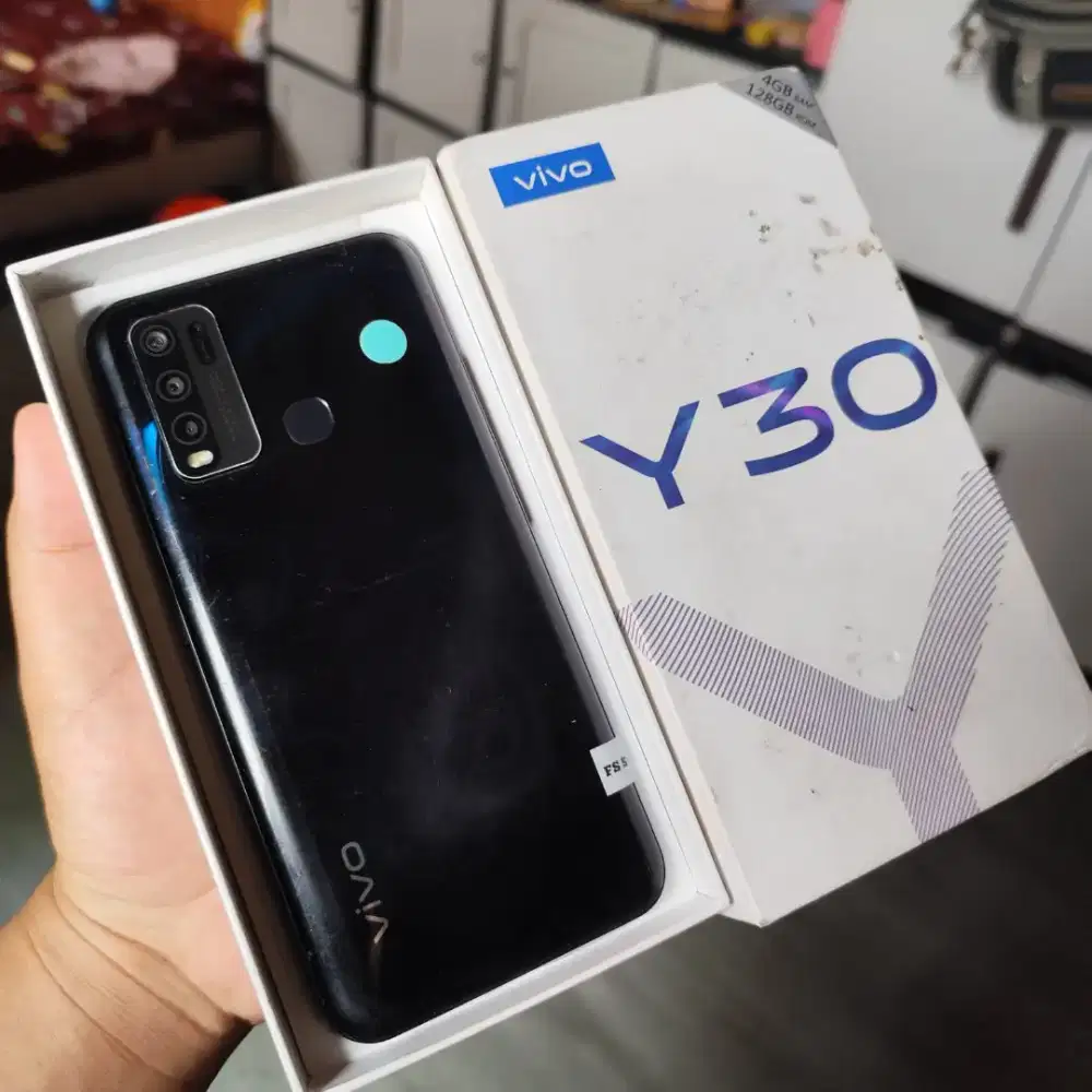 Vivo y30 NFC ram 4/128 fullset mulus