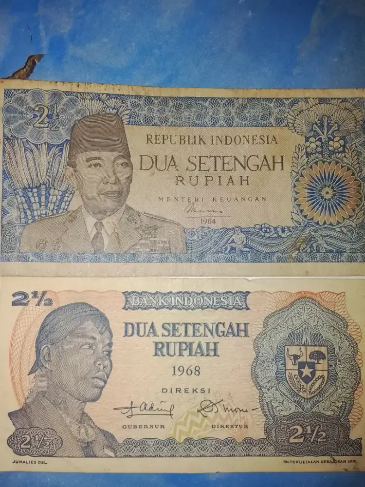 Uang kuno THN 68-70an
