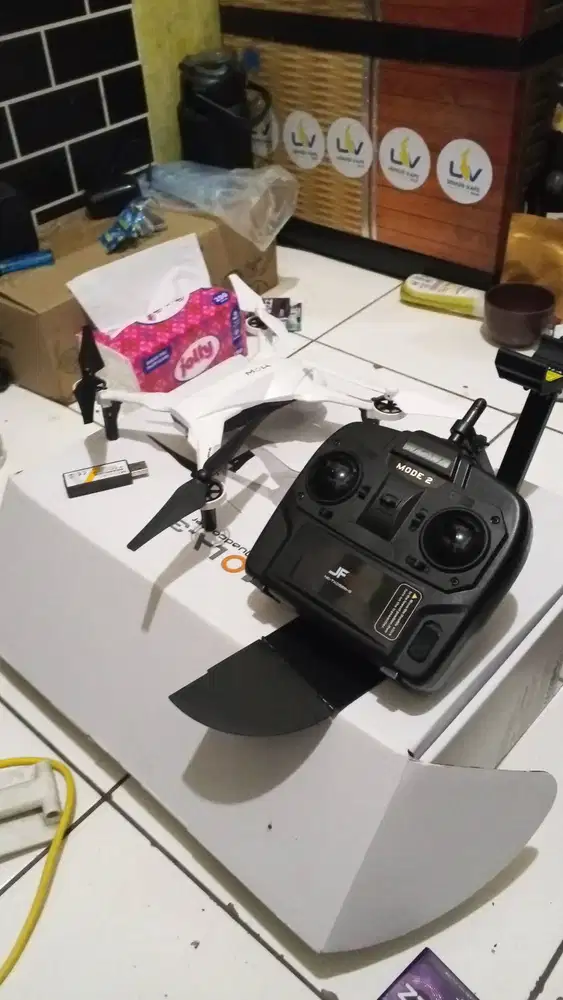 Drone mola blm pernah di pake